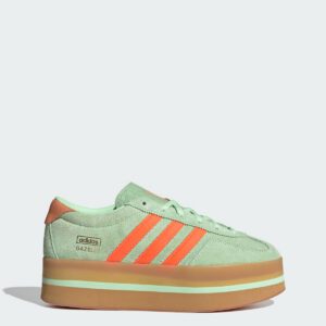 Gazelle_Stack_Shoes_Green_JR8180_00_plp_standard.jpg Gazelle Stack Shoes